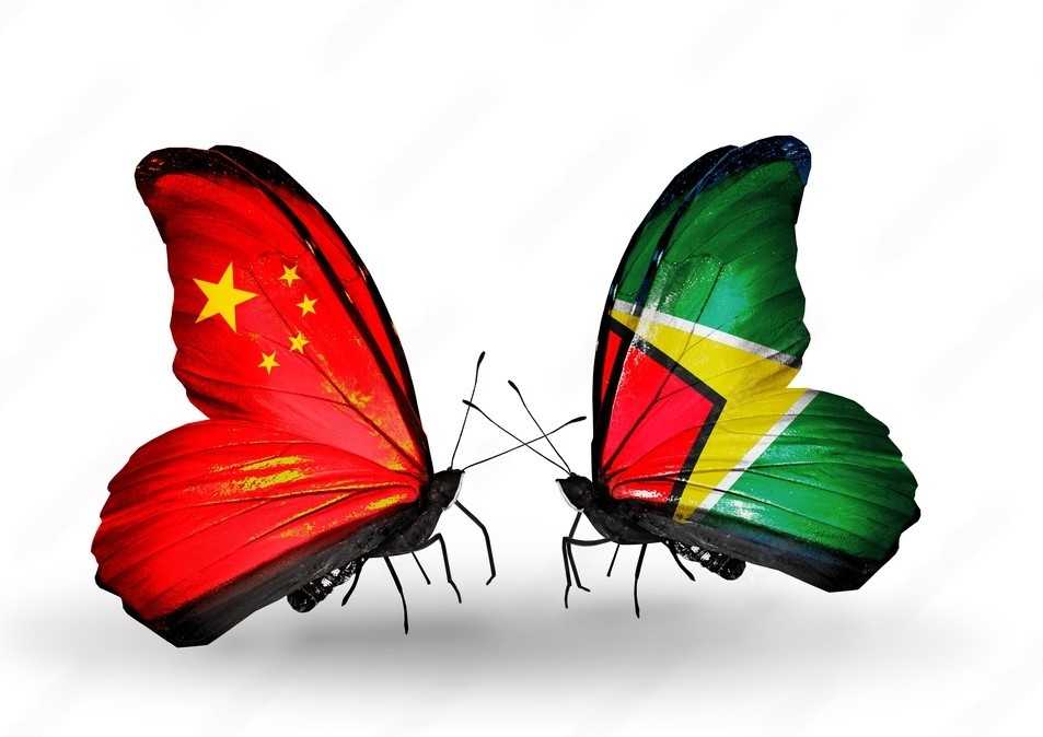 China to Guyana shipping
