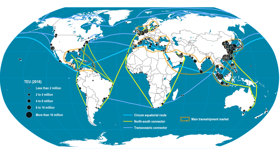 transshipment China